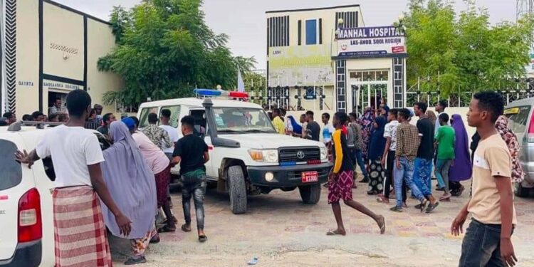 Day 17: At Least two People have Died and Several others Injured after Somaliland Forces Shelled Laascaanood.