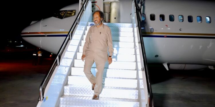 President Mohamud jets back home after attending COP28 in Dubai 