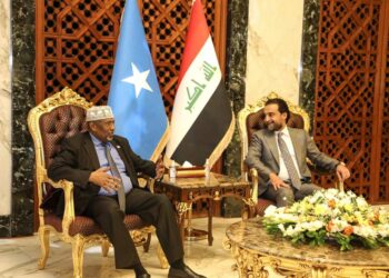 House Speaker, Sheikh Adan Madobe and Somali Delegation Arrive in Baghdad for Arab Parliamentary Union Session