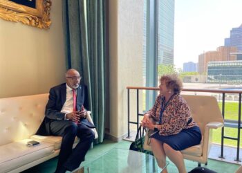 Somali Ambassador to UN Discusses Security and Politics with New UNSOM Head